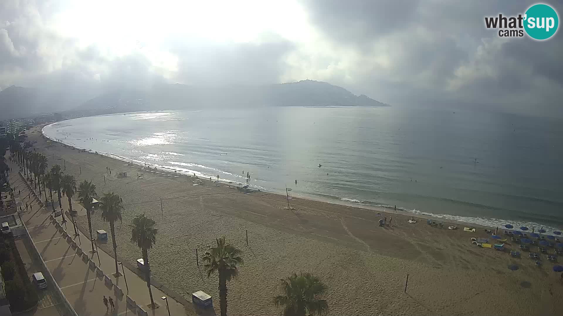 Live cam Roses  – Costa Brava spiaggia – Hotel MonteCarlo