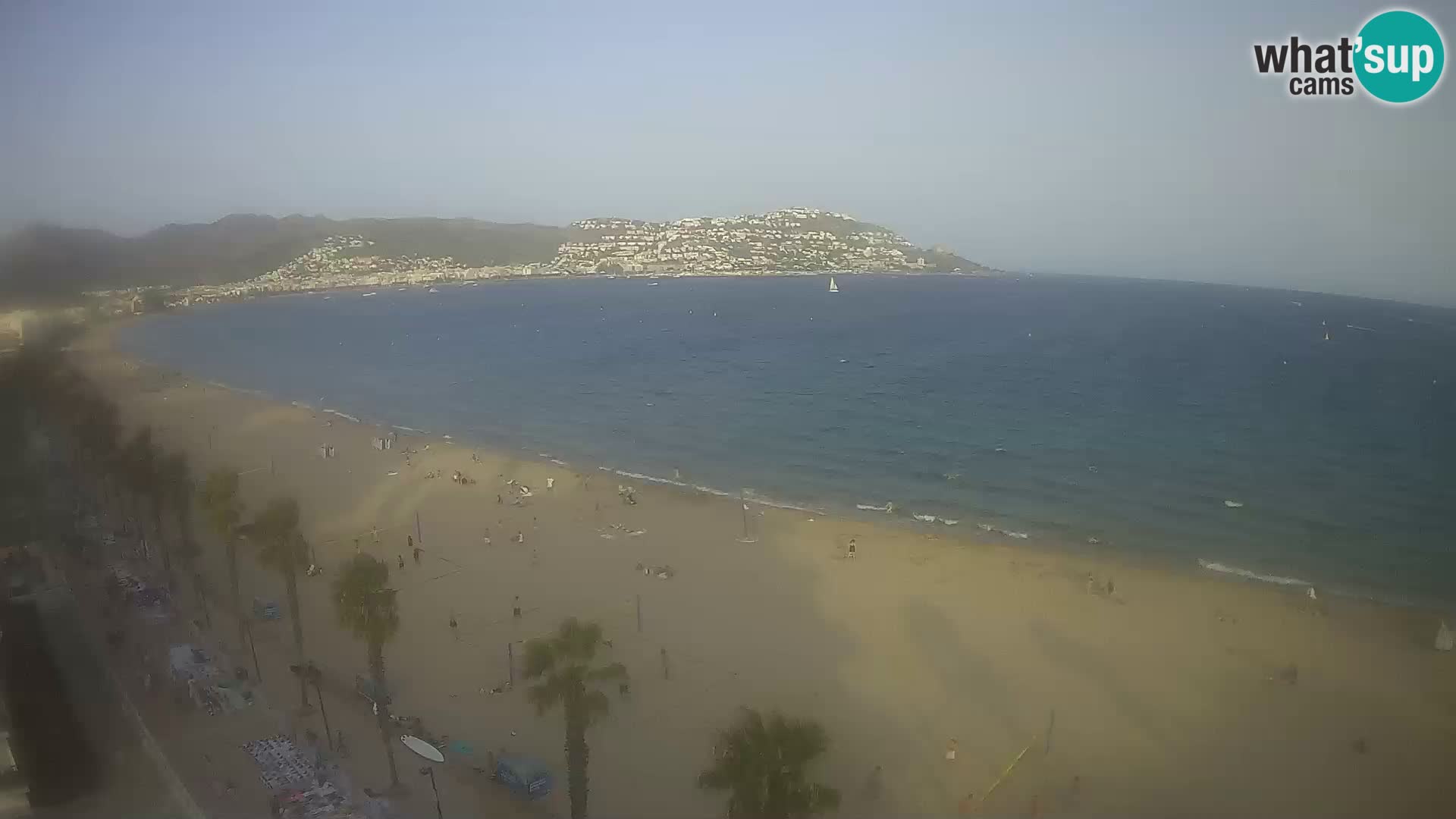 Webcam Costa Brava Roses Strand – Montecarlo Hotel livecam Spanien