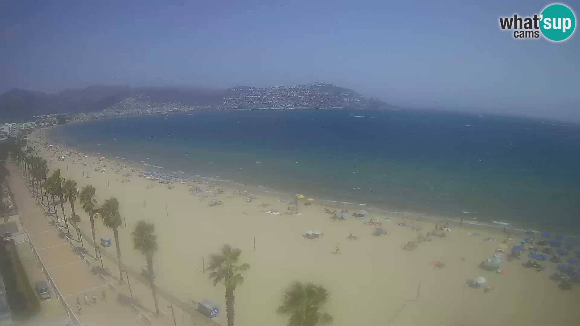 Live cam Roses – Costa Brava spiaggia – Hotel MonteCarlo