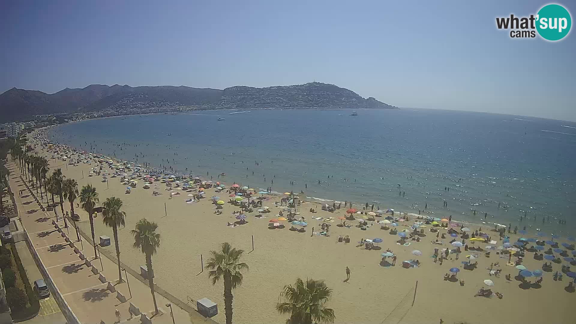Web kamera Roses – Španijolska – Pogled sa hotela MonteCarlo