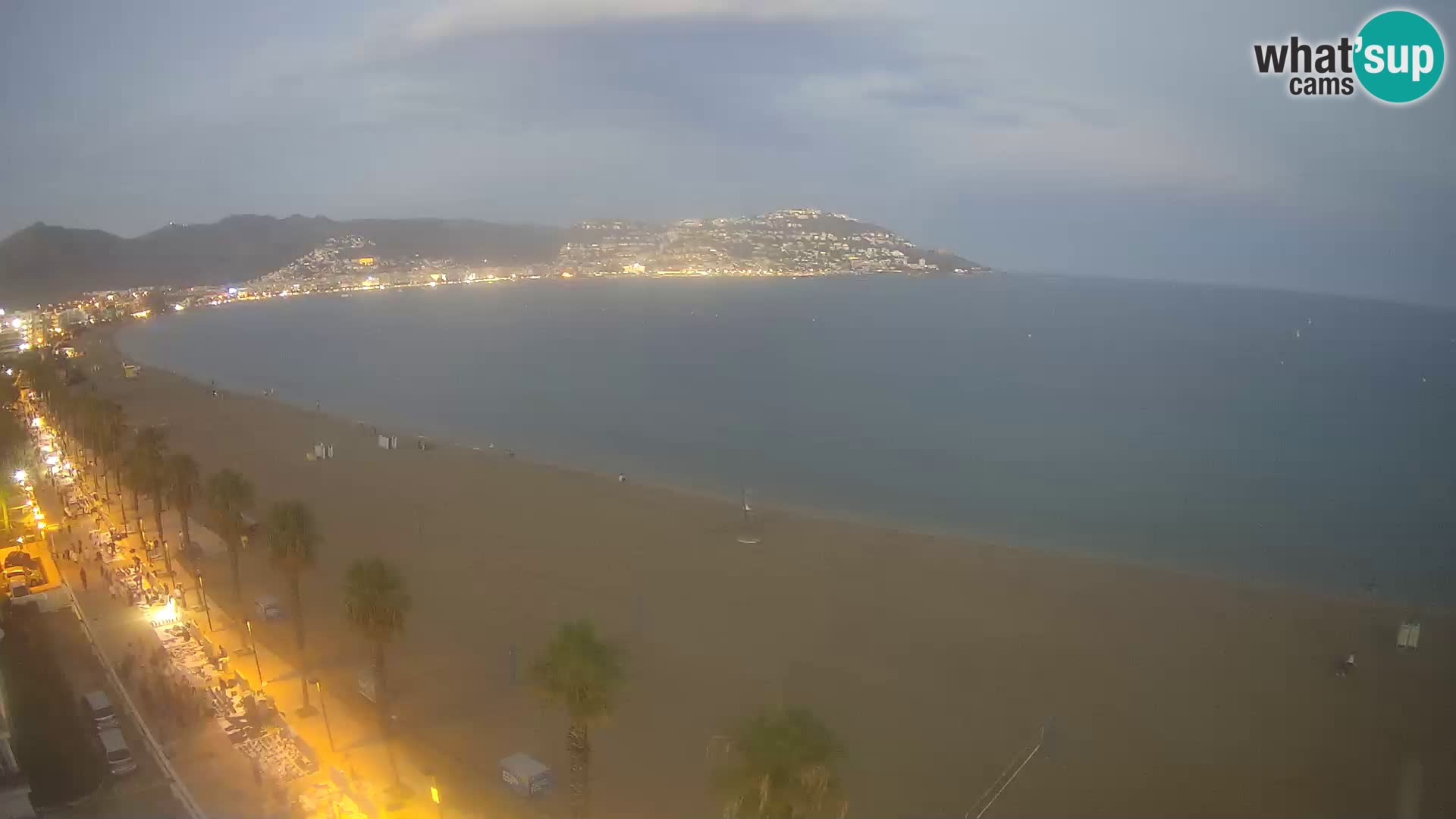 Webcam Costa Brava Roses Strand – Montecarlo Hotel livecam Spanien