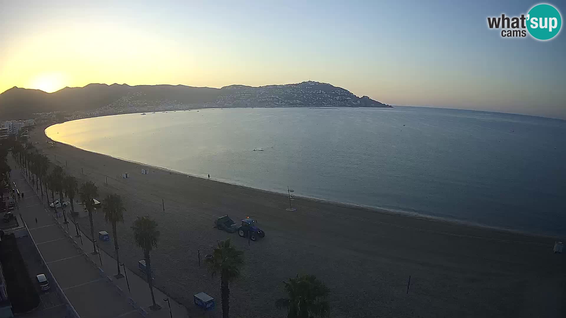 Webcam Costa Brava Roses Strand – Montecarlo Hotel livecam Spanien