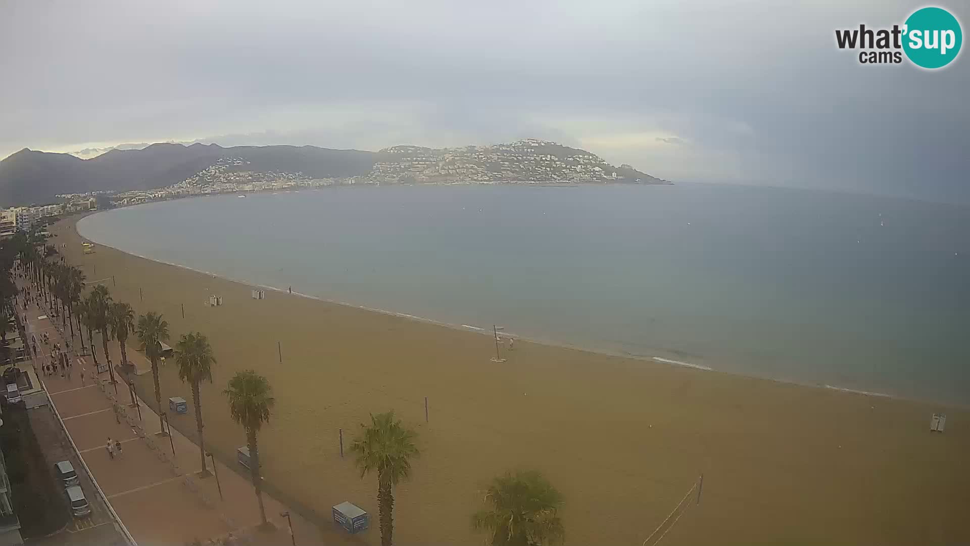 Webcam Costa Brava Roses Strand – Montecarlo Hotel livecam Spanien