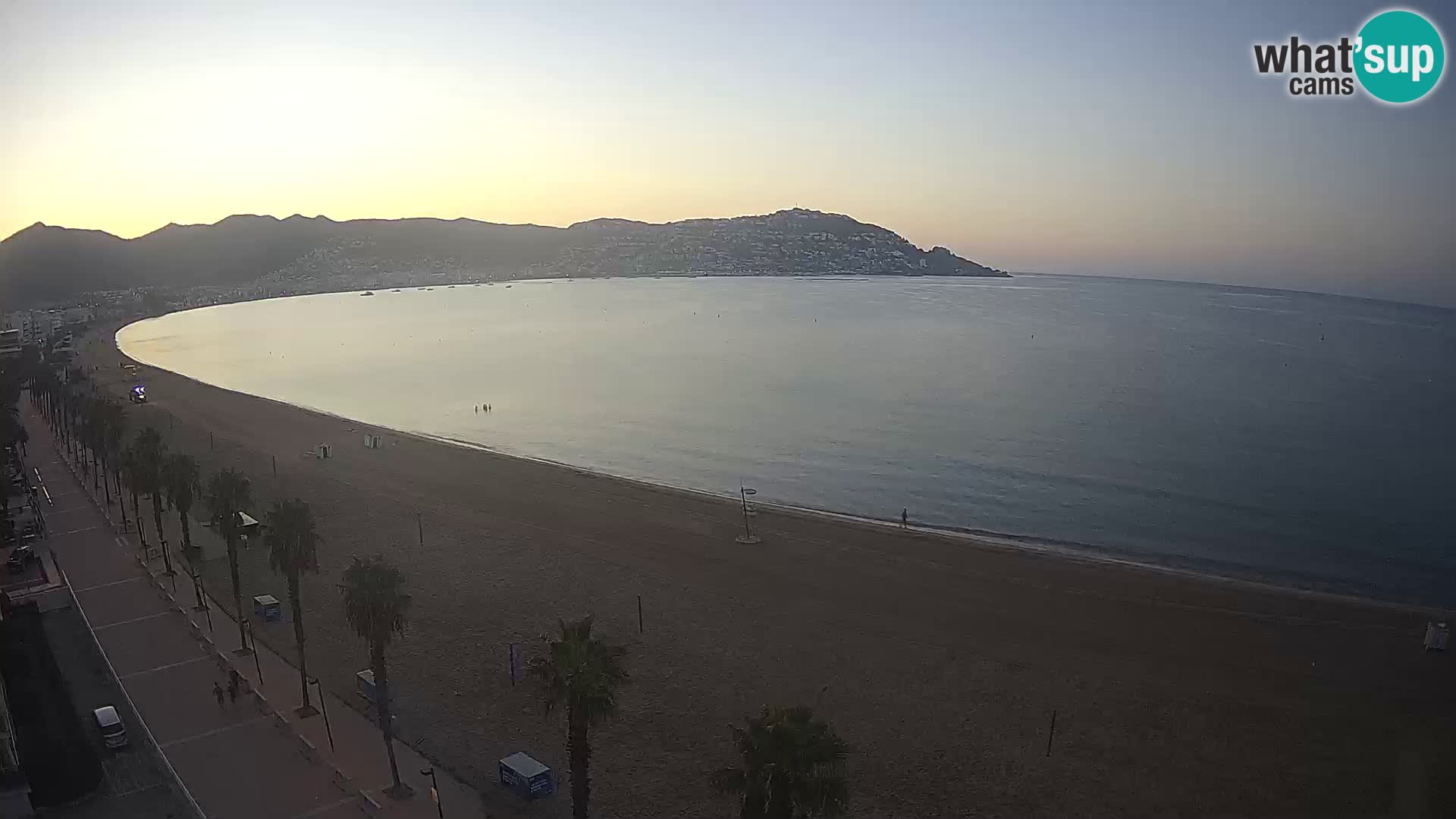 Webcam Costa Brava Roses Strand – Montecarlo Hotel livecam Spanien