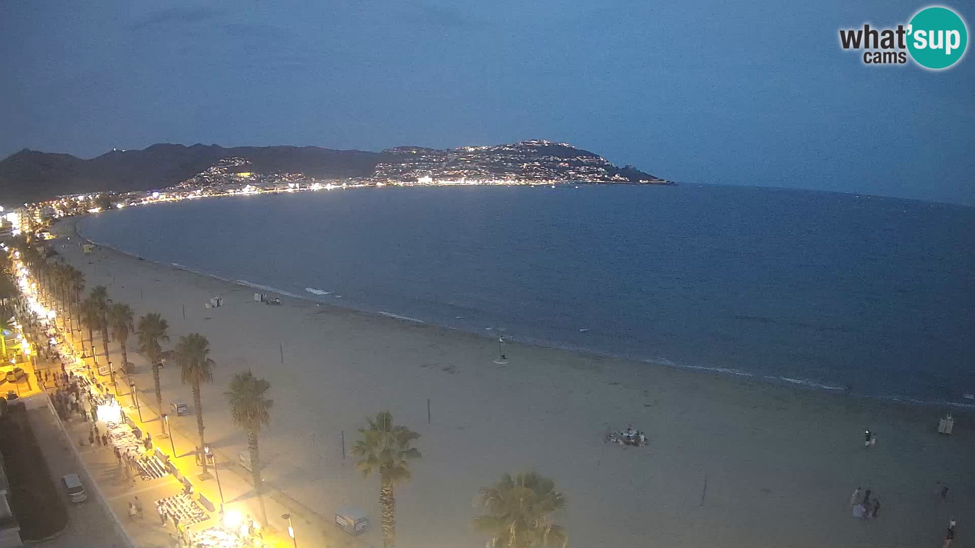 LIVEcam Roses plage Costa Brava – Hotel Montecarlo webcam Espagne