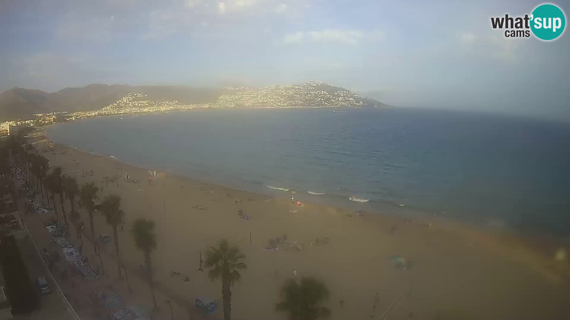 Live cam Roses  – Costa Brava spiaggia – Hotel MonteCarlo