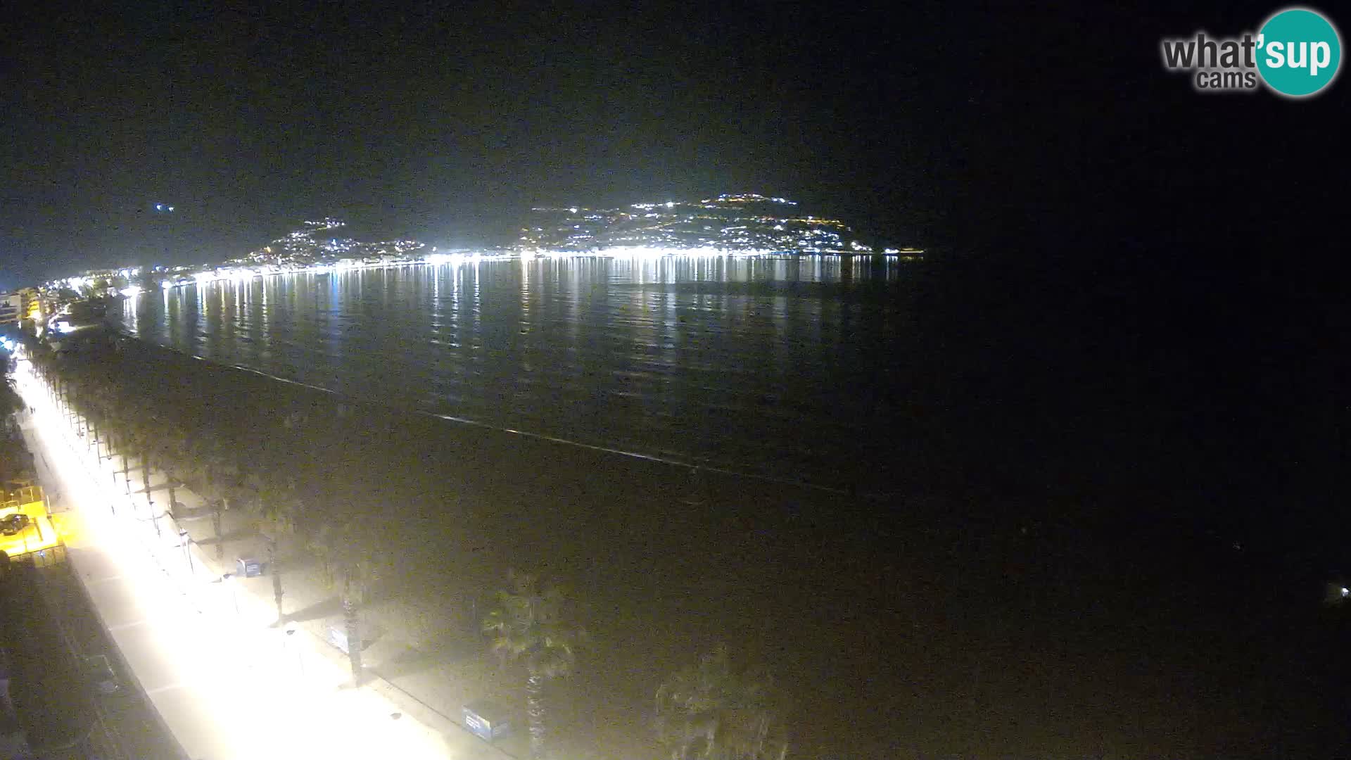 LIVEcam Roses plage Costa Brava – Hotel Montecarlo webcam Espagne