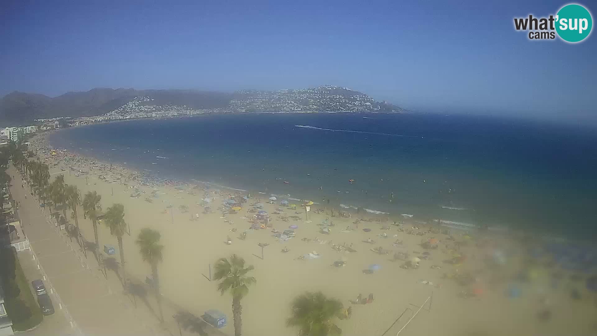 Web kamera Roses – Španijolska – Pogled sa hotela MonteCarlo