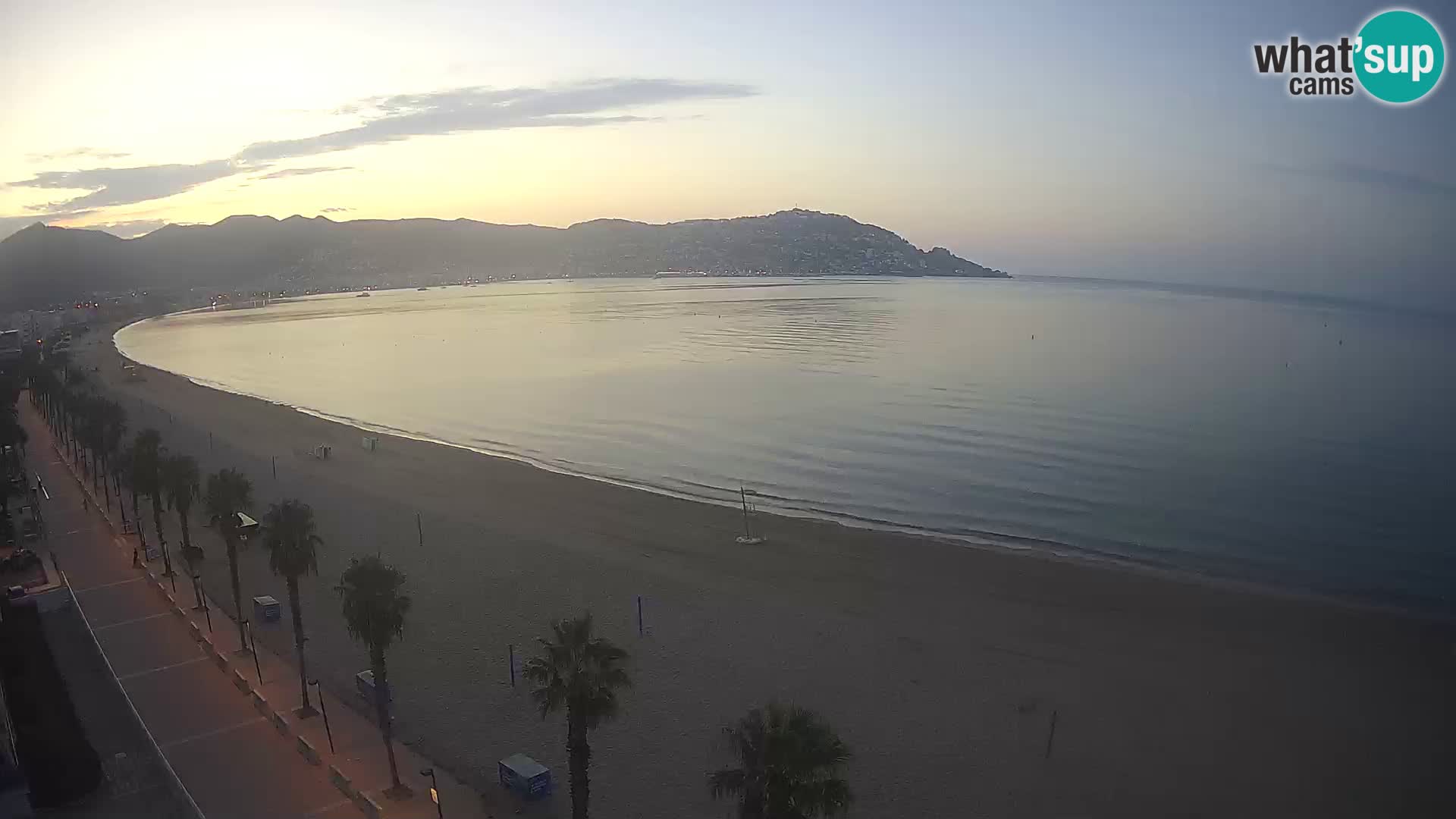 Webcam Costa Brava Roses Strand – Montecarlo Hotel livecam Spanien