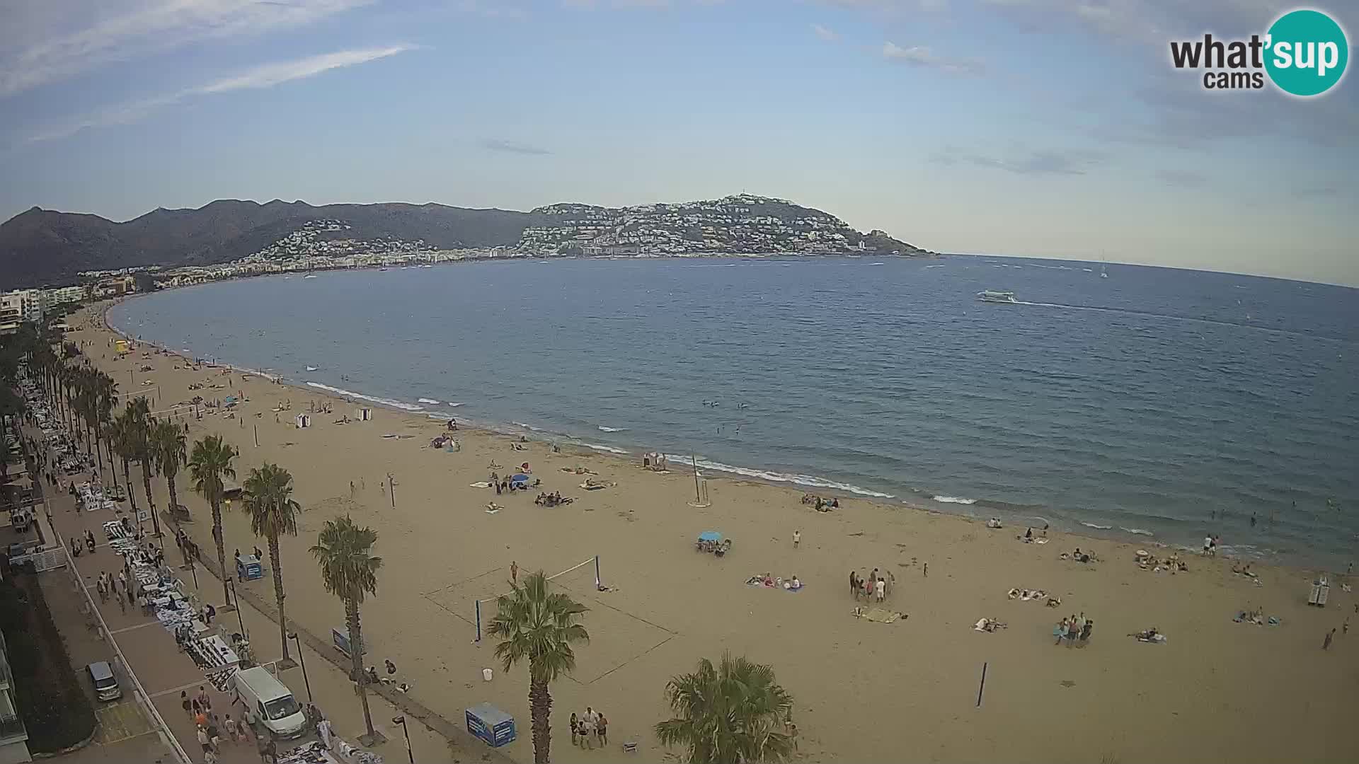 Roses camera en vivo playa Costa Brava- Hotel MonteCarlo