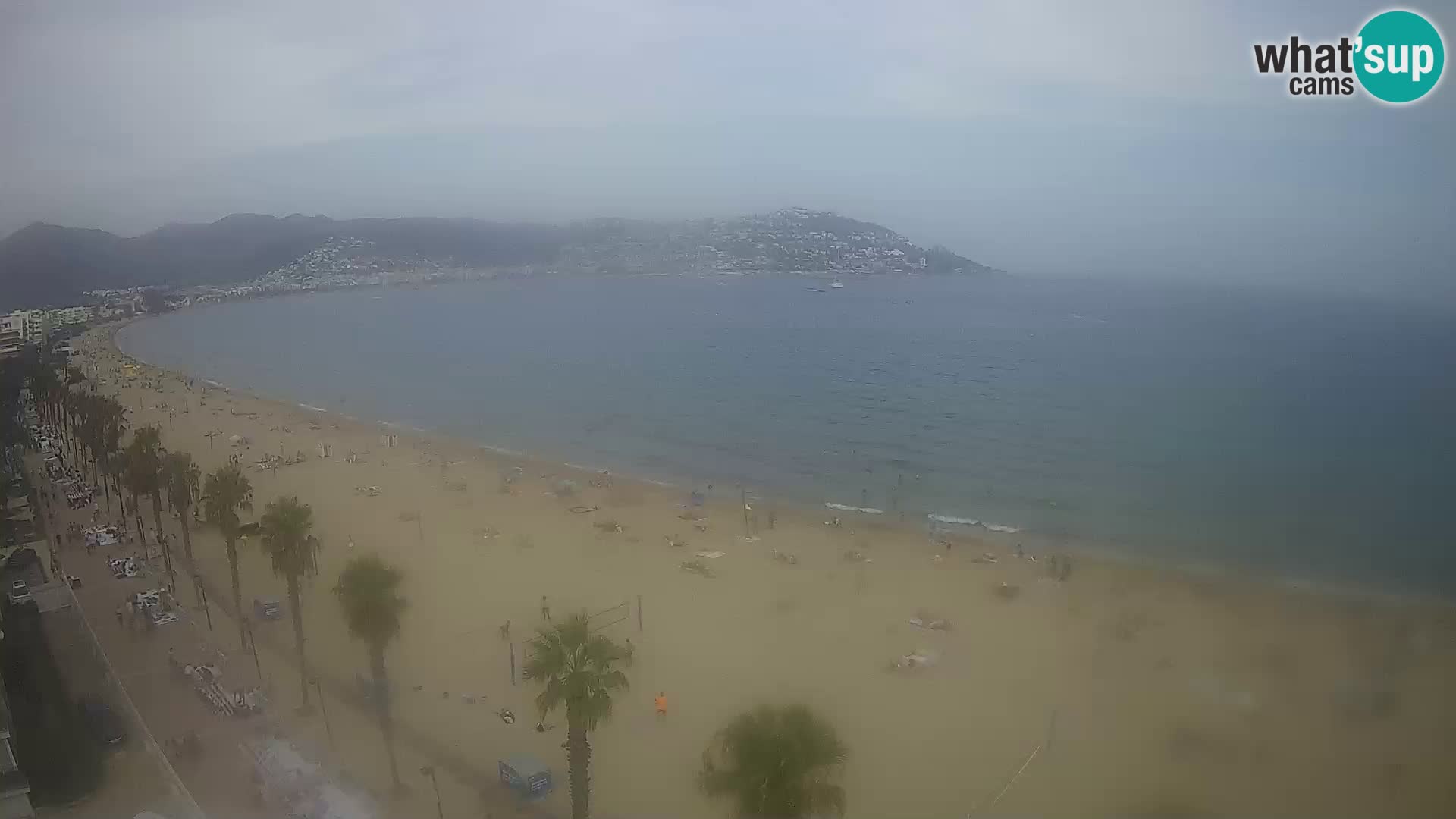 Webcam Costa Brava Roses Strand – Montecarlo Hotel livecam Spanien