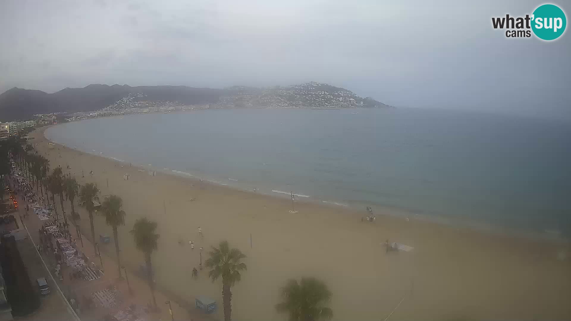 Webcam Costa Brava Roses Strand – Montecarlo Hotel livecam Spanien
