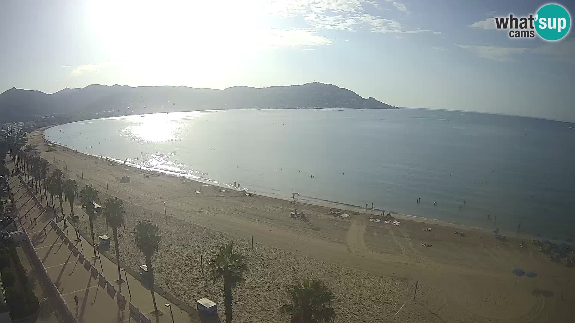 Live cam Roses – Costa Brava spiaggia – Hotel MonteCarlo