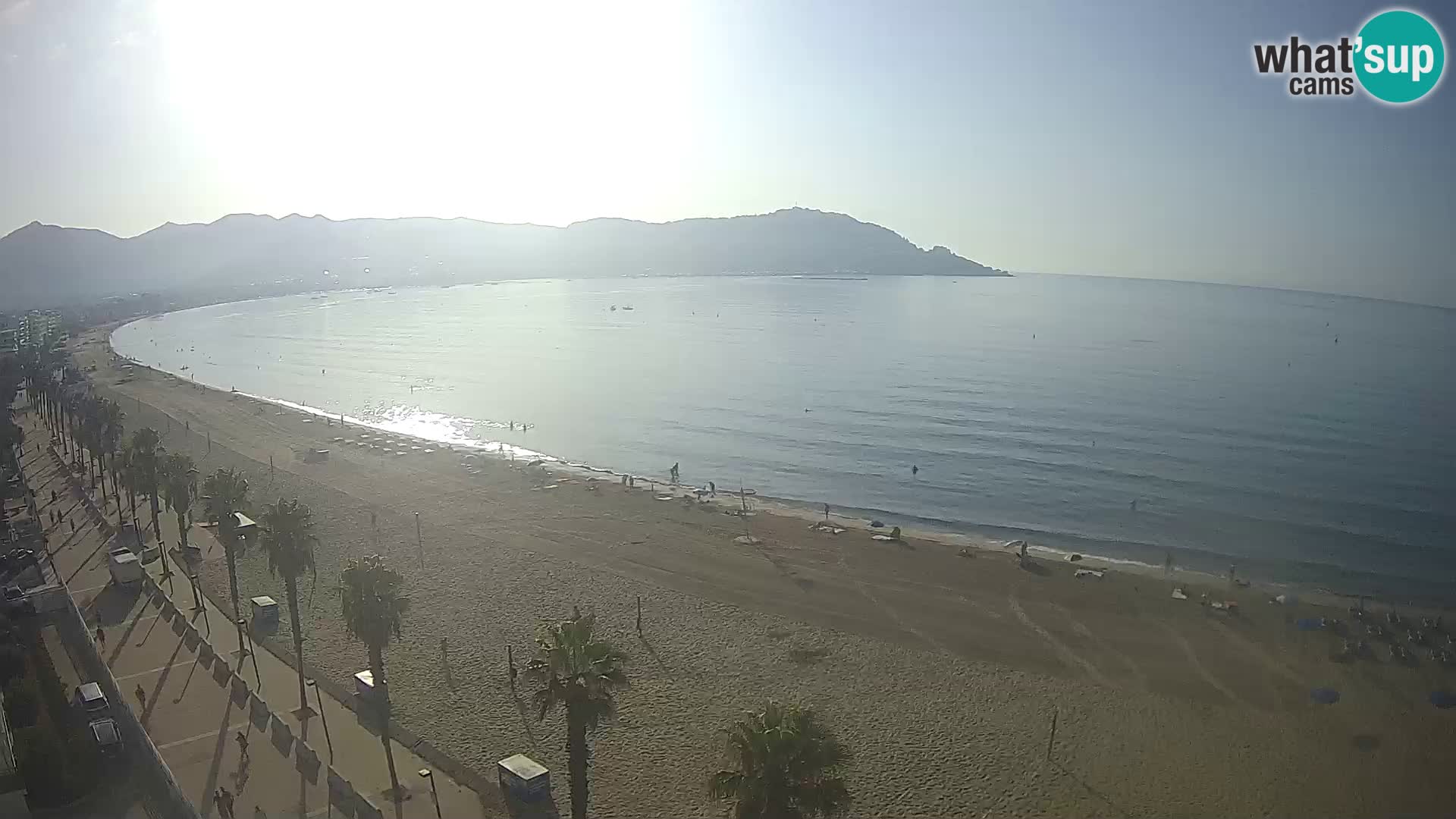 Webcam Costa Brava Roses Strand – Montecarlo Hotel livecam Spanien