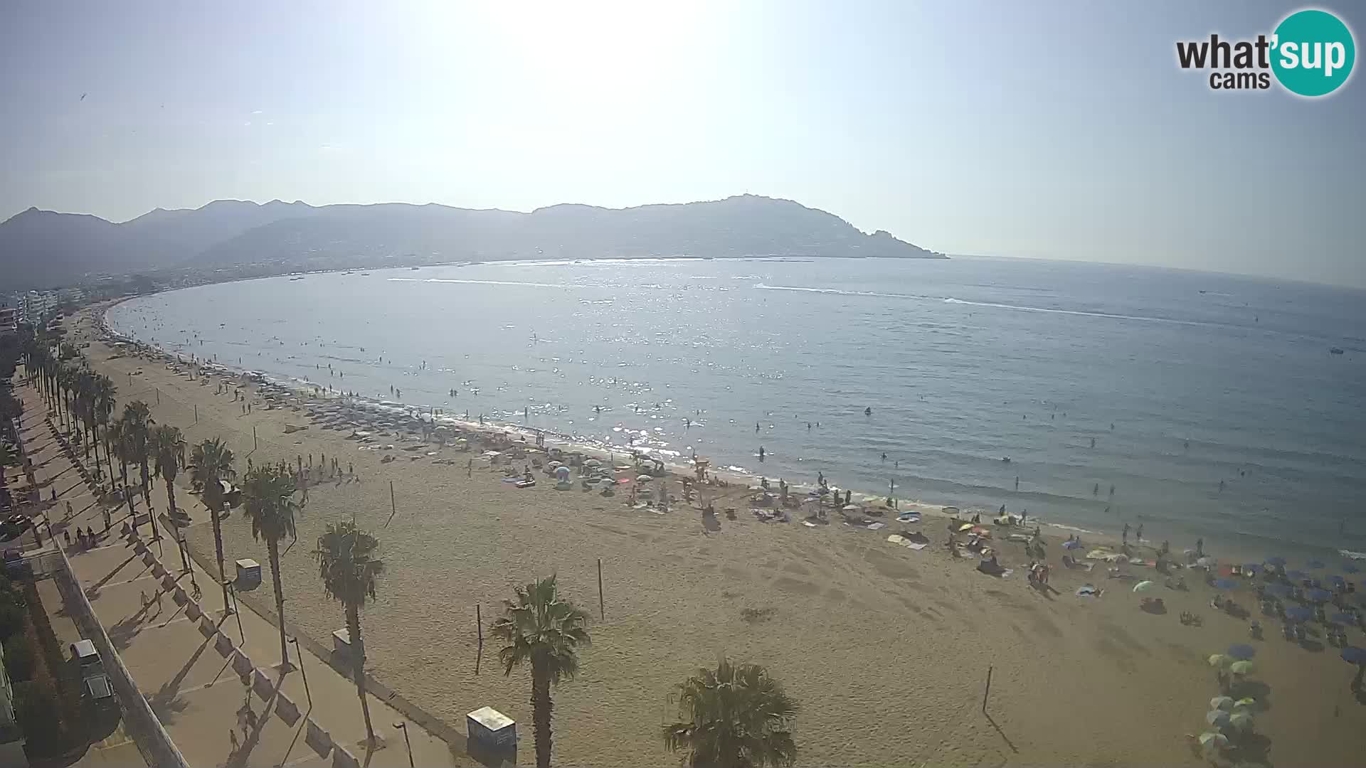 Live cam Roses – Costa Brava spiaggia – Hotel MonteCarlo