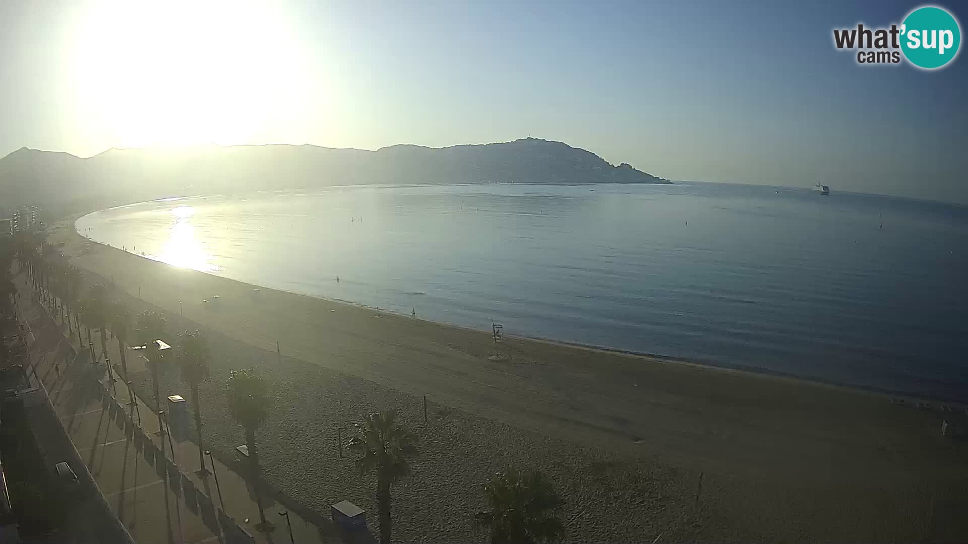 Live cam Roses  – Costa Brava spiaggia – Hotel MonteCarlo