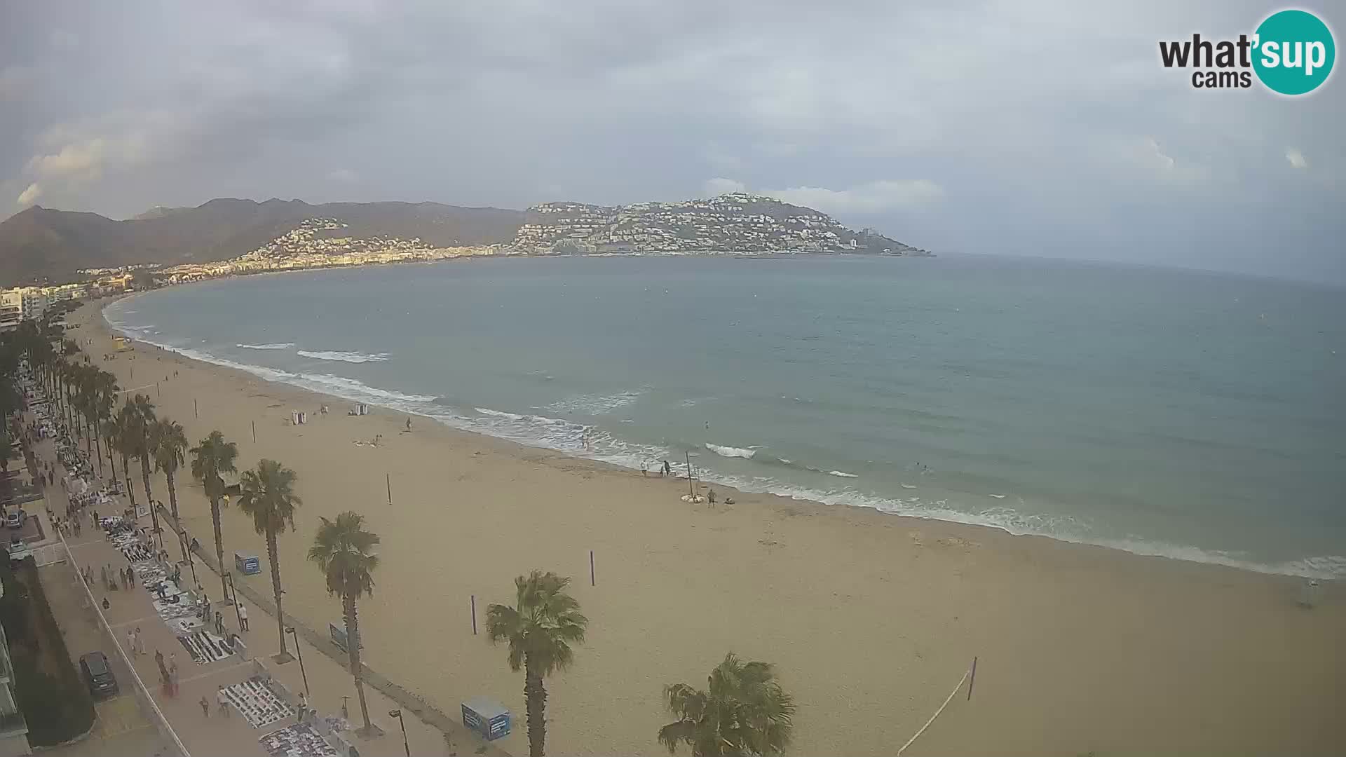 Roses camera en vivo playa Costa Brava- Hotel MonteCarlo