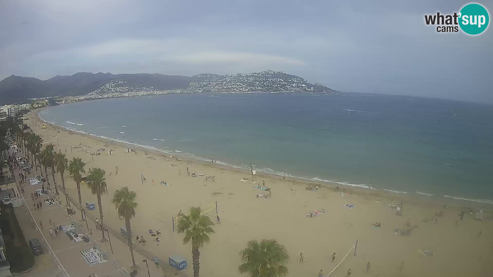 Live cam Roses – Costa Brava spiaggia – Hotel MonteCarlo