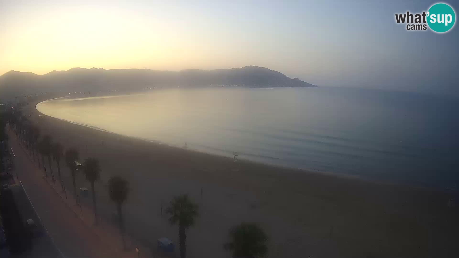 LIVEcam Roses plage Costa Brava – Hotel Montecarlo webcam Espagne