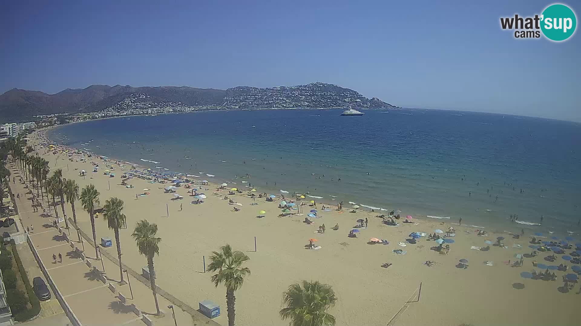 Spletna kamera Roses – Španija – Pogled s hotela MonteCarlo