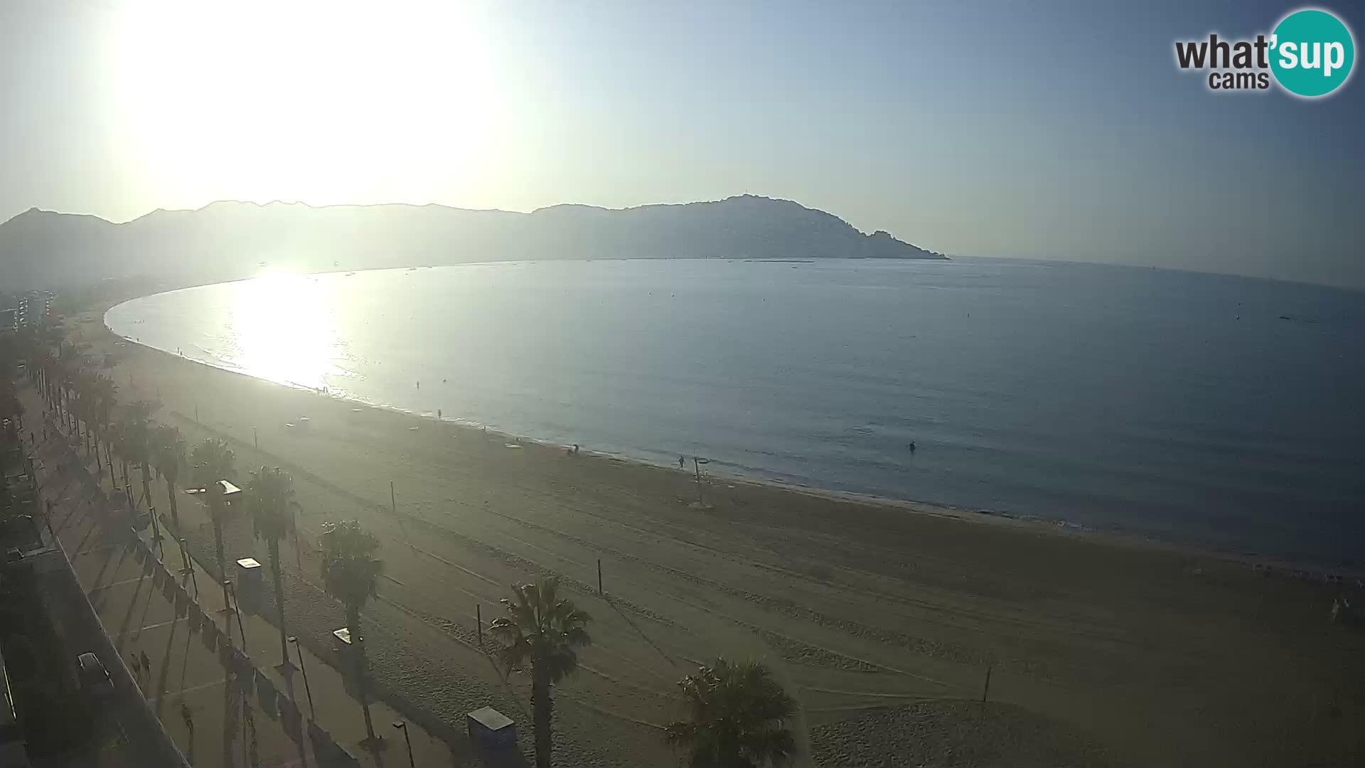 Live cam Roses  – Costa Brava spiaggia – Hotel MonteCarlo