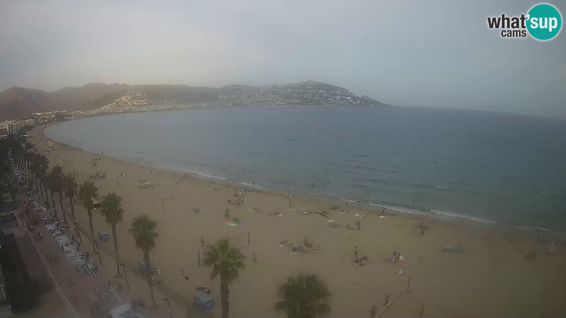 Roses camera en vivo playa Costa Brava- Hotel MonteCarlo