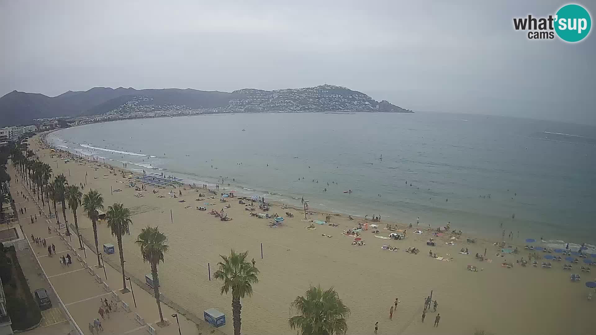 Webcam Costa Brava Roses Strand – Montecarlo Hotel livecam Spanien