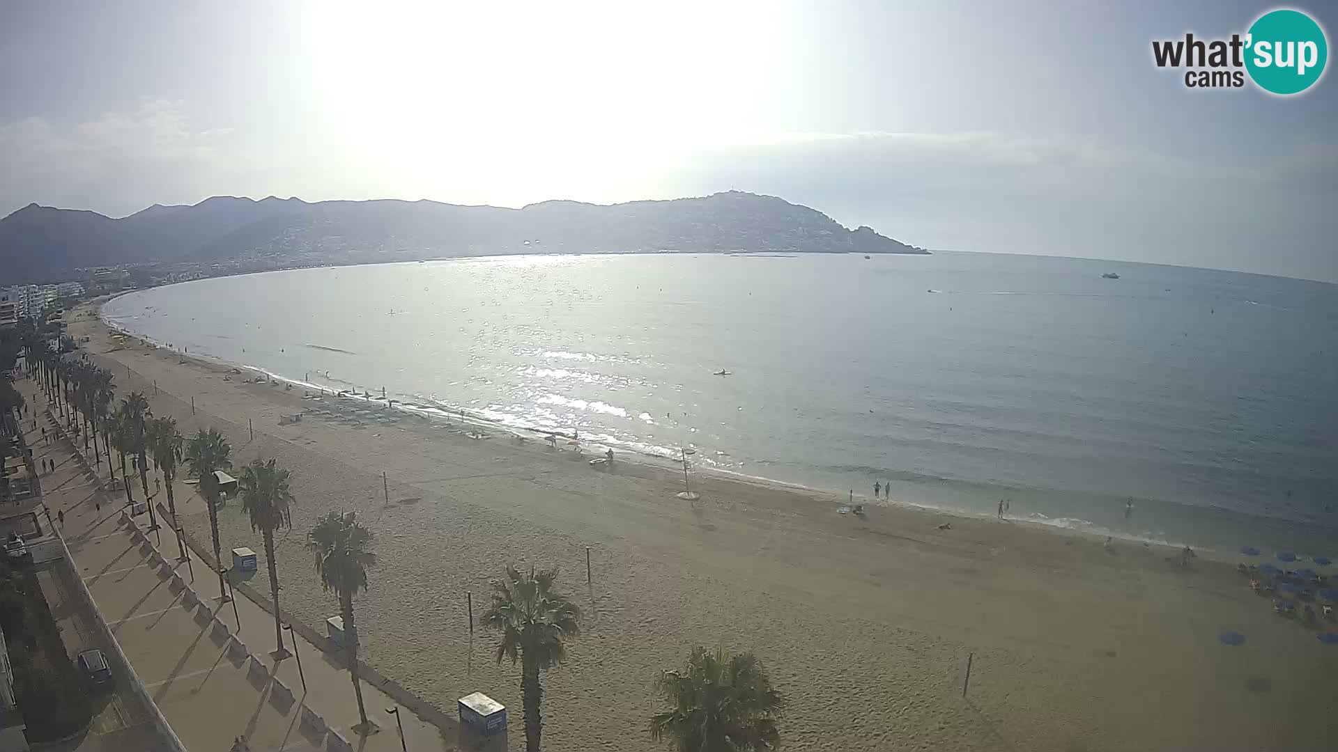 Roses camera en vivo playa Costa Brava- Hotel MonteCarlo