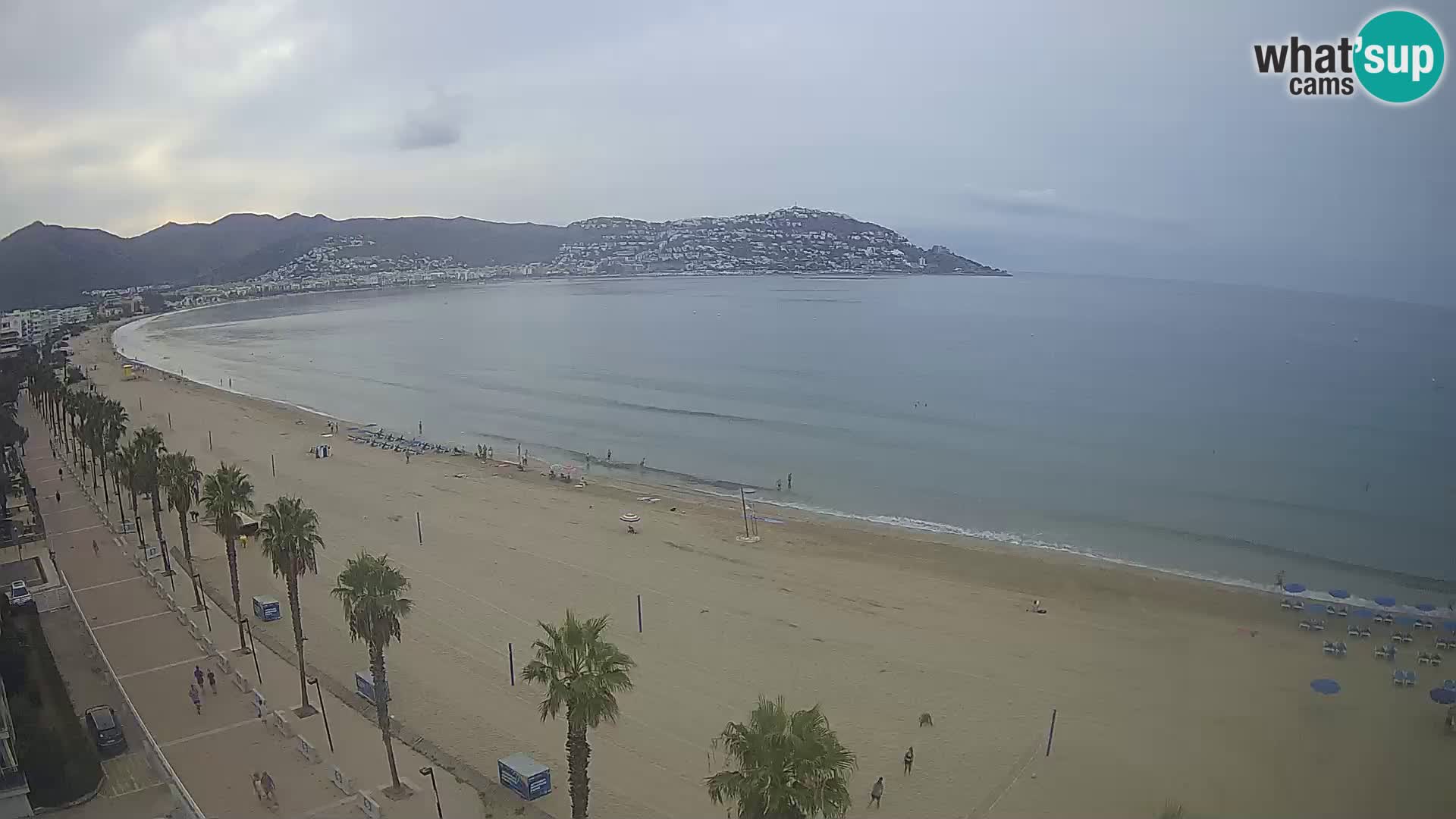 Live cam Roses – Costa Brava spiaggia – Hotel MonteCarlo