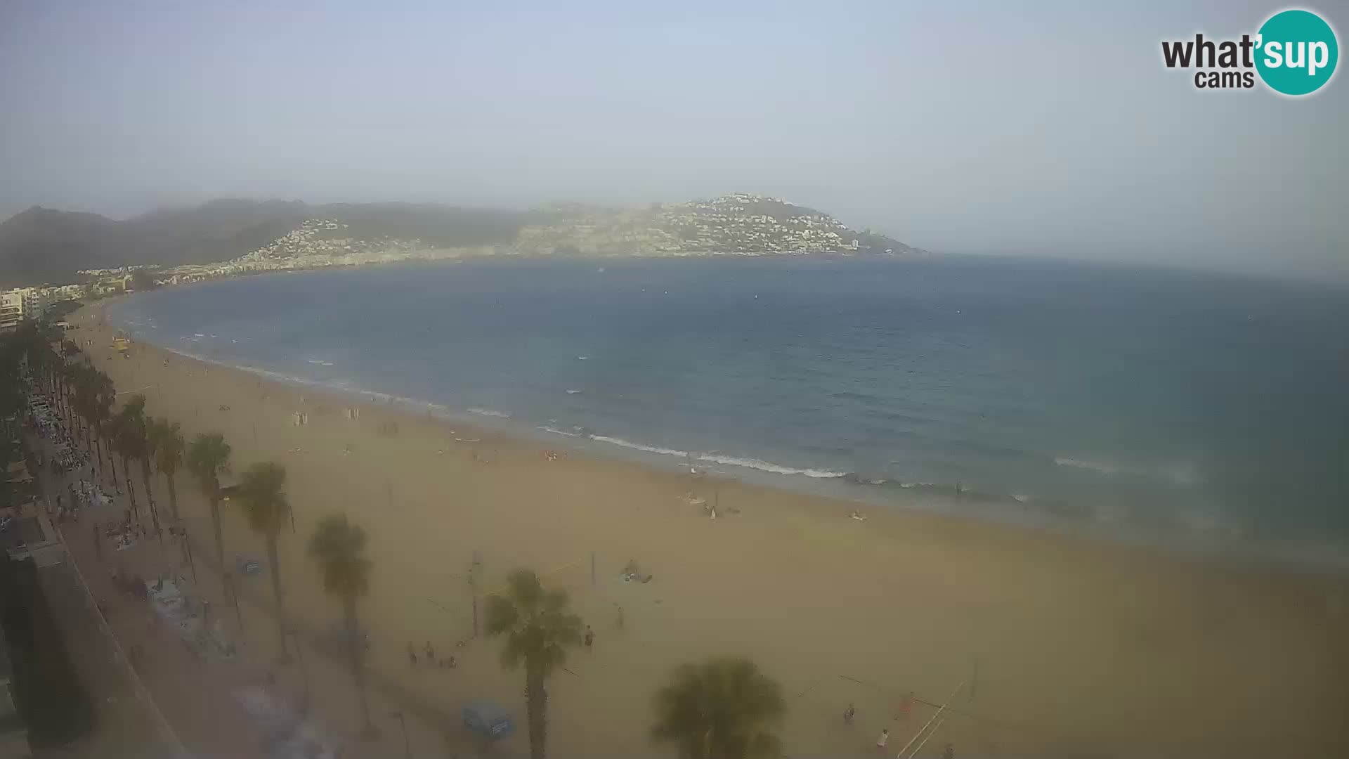 Live cam Roses  – Costa Brava spiaggia – Hotel MonteCarlo