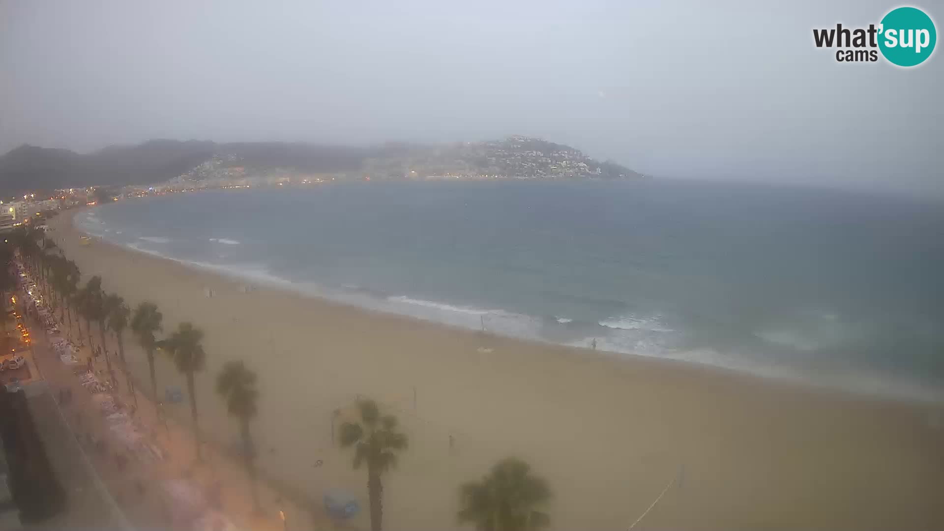 Webcam Costa Brava Roses Strand – Montecarlo Hotel livecam Spanien