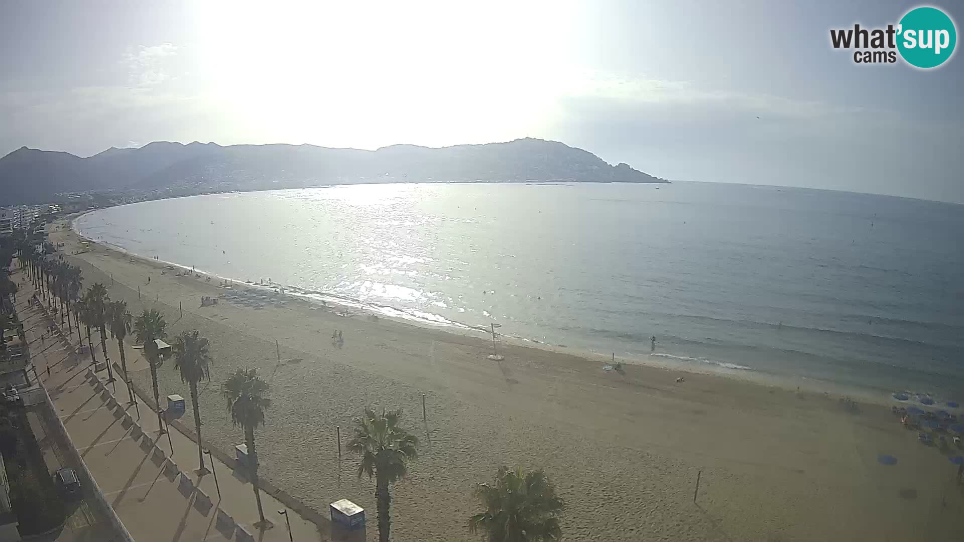 Roses camera en vivo playa Costa Brava- Hotel MonteCarlo