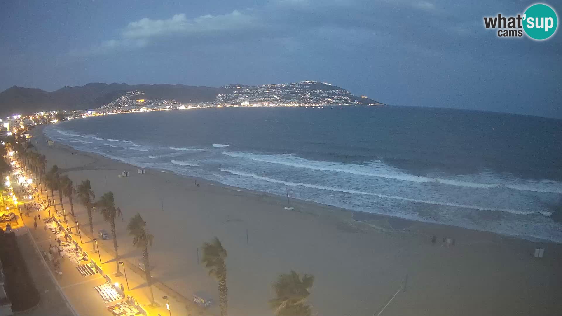 Roses camera en vivo playa Costa Brava- Hotel MonteCarlo