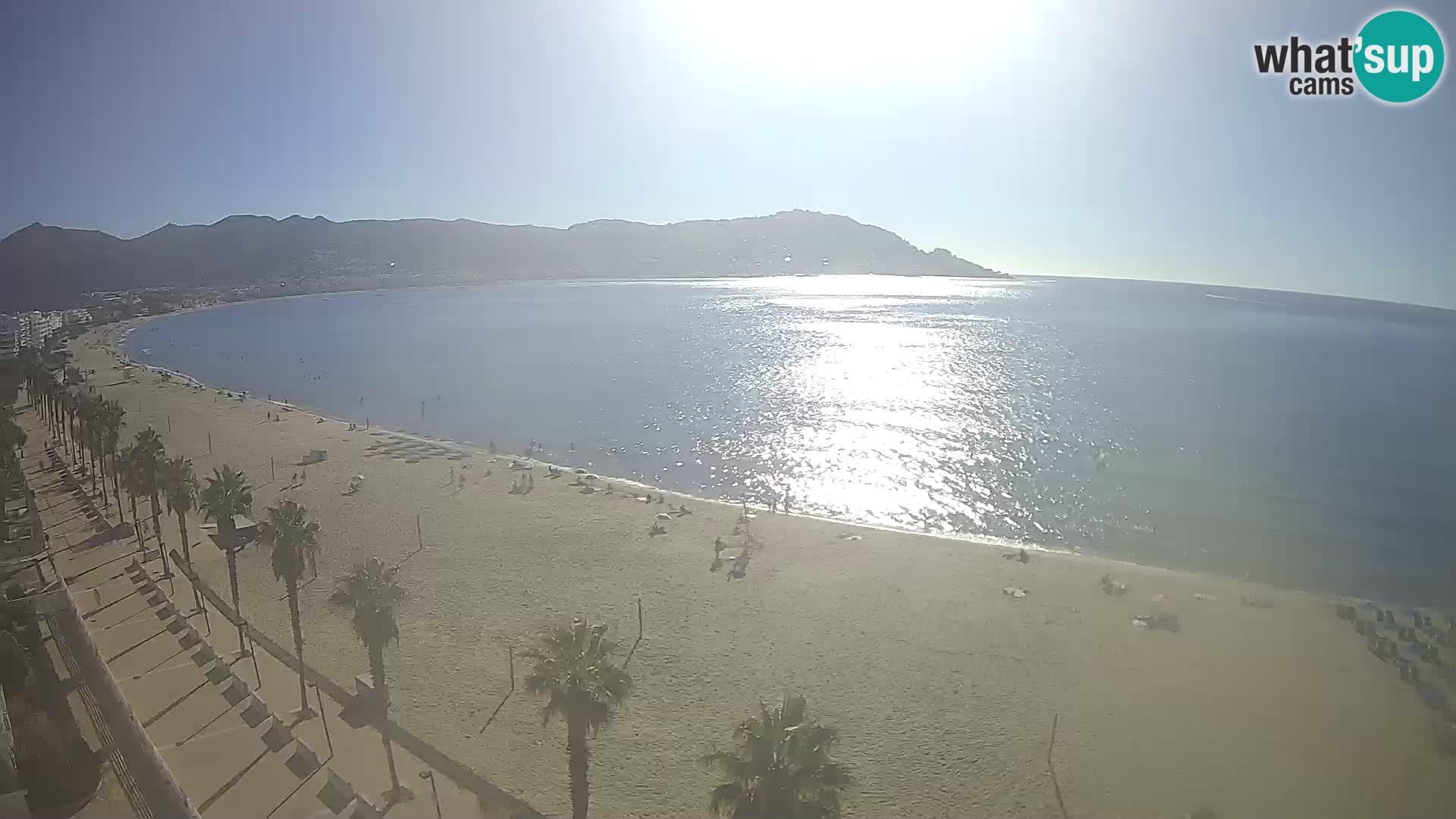 Live cam Roses  – Costa Brava spiaggia – Hotel MonteCarlo