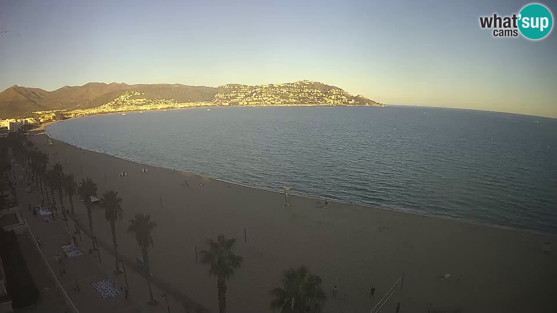 Roses camera en vivo playa Costa Brava- Hotel MonteCarlo