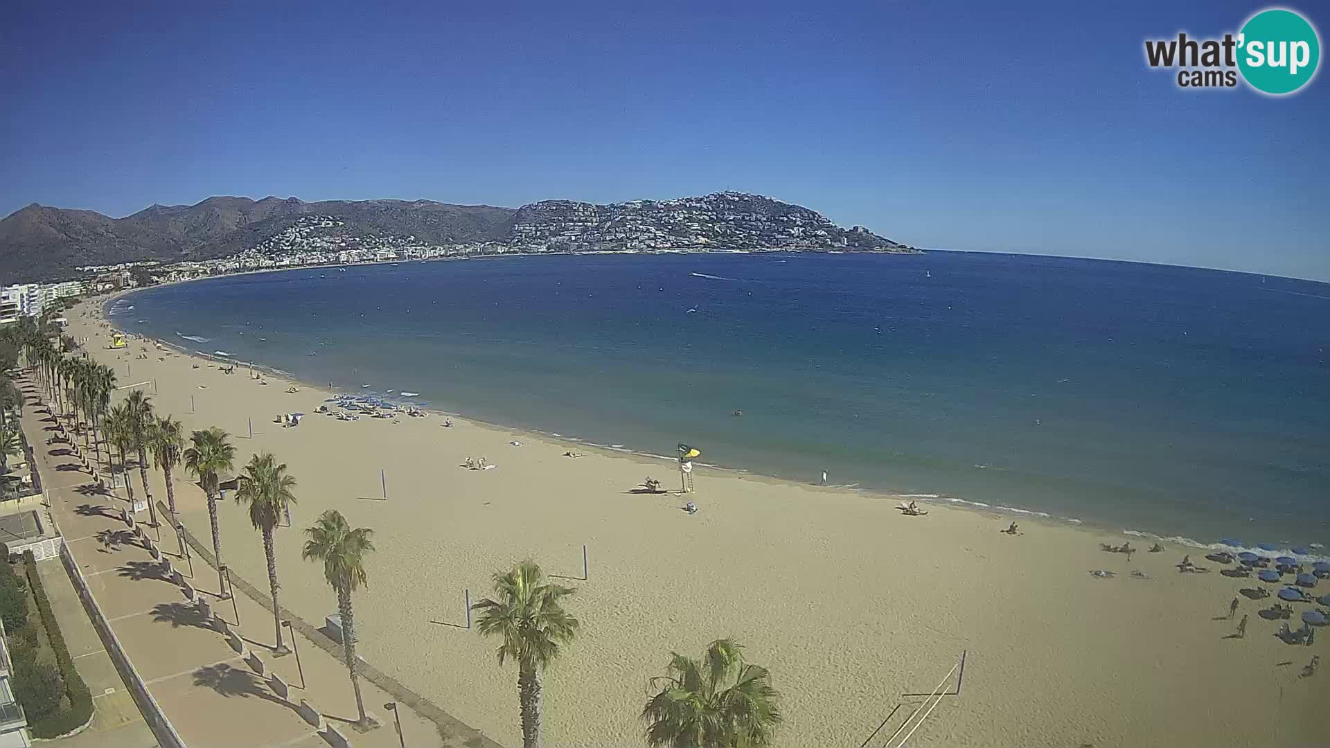 Web kamera Roses – Španijolska – Pogled sa hotela MonteCarlo