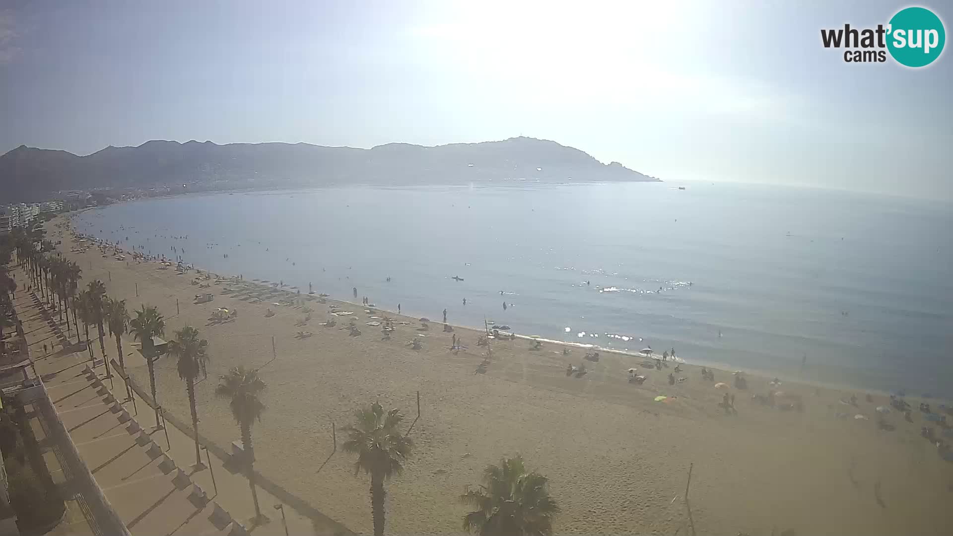 Live cam Roses  – Costa Brava spiaggia – Hotel MonteCarlo
