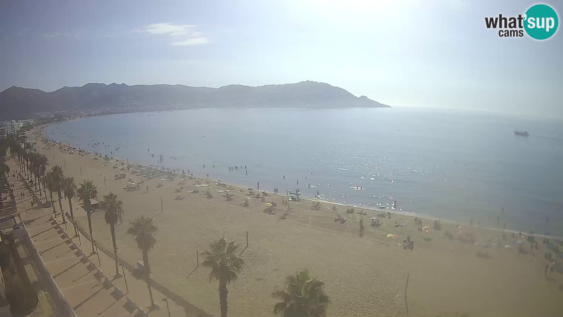 Live cam Roses  – Costa Brava spiaggia – Hotel MonteCarlo