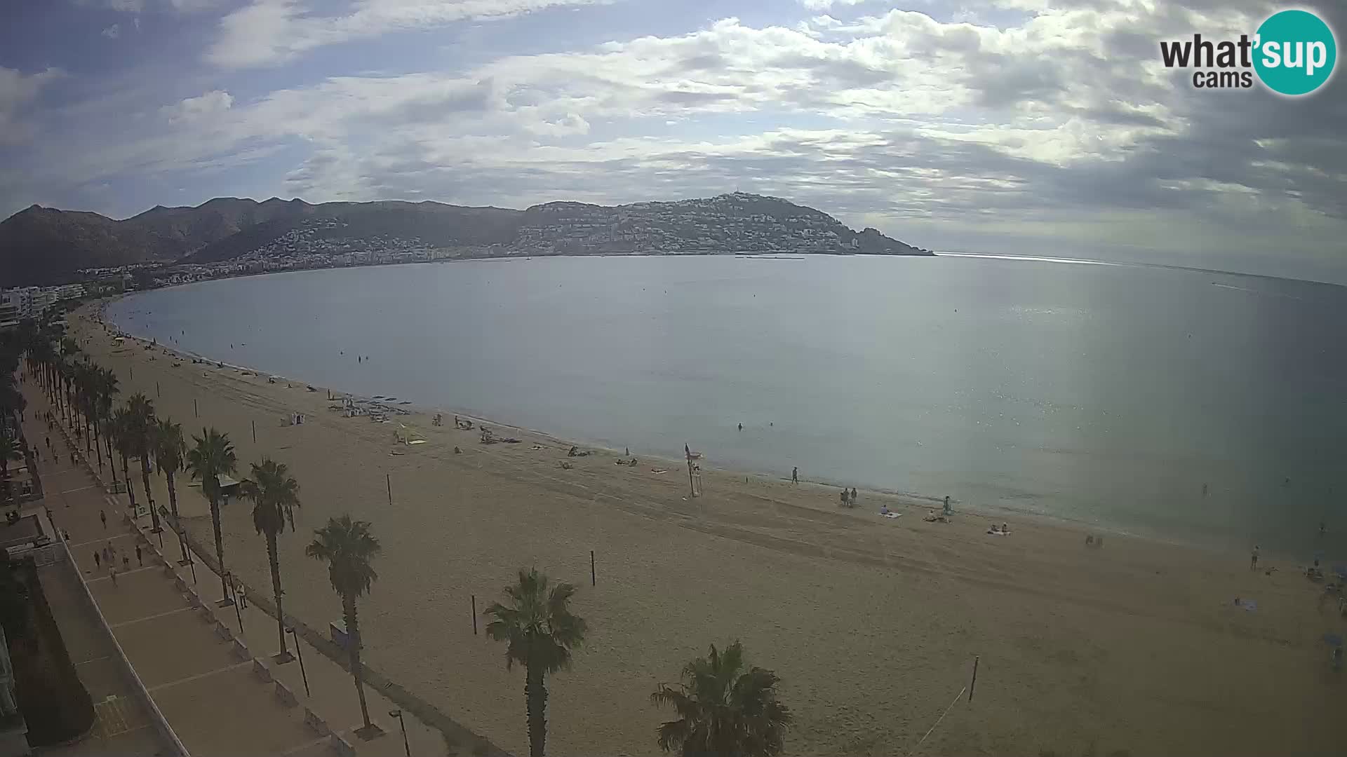 Live cam Roses – Costa Brava spiaggia – Hotel MonteCarlo