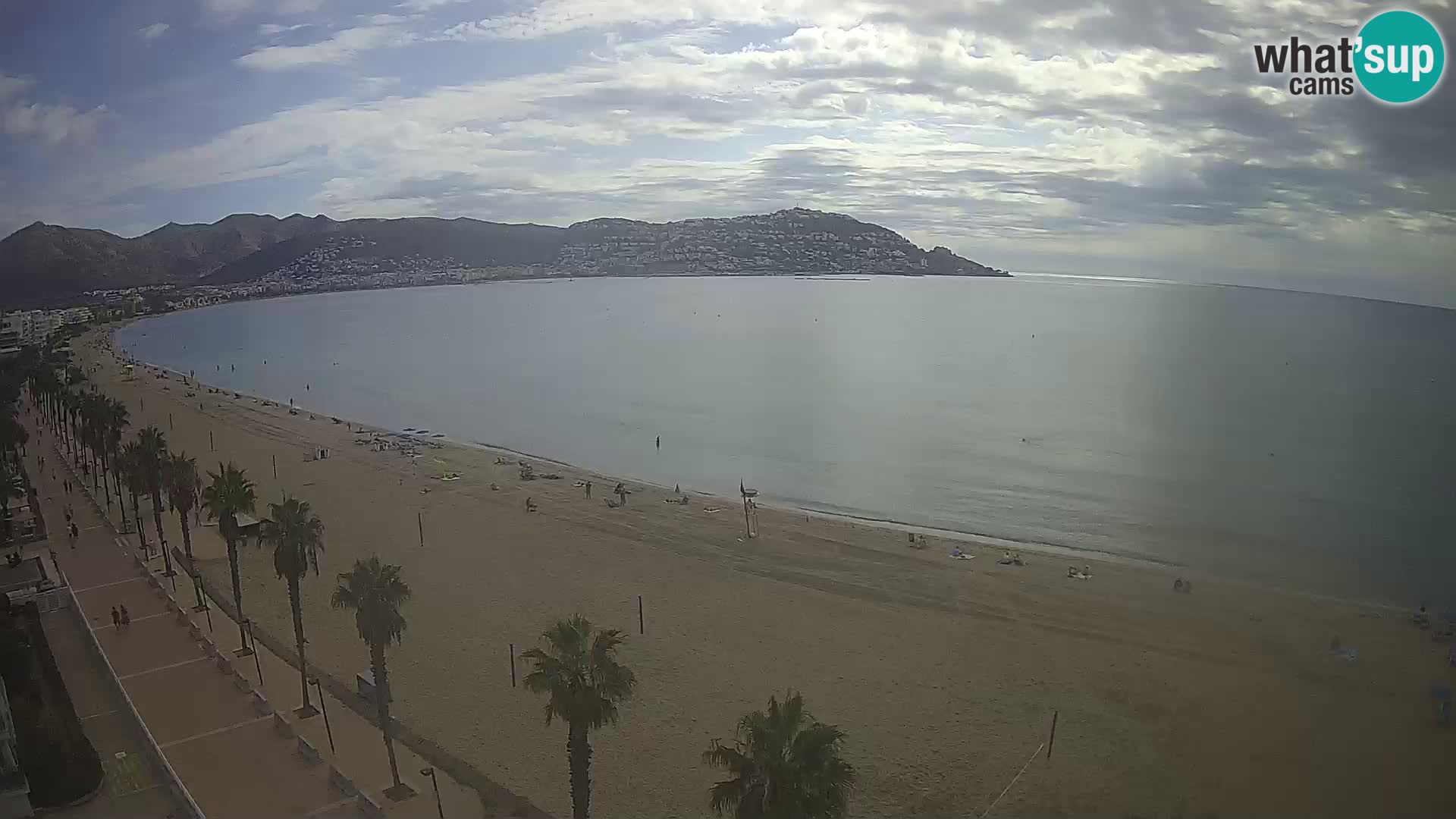 Live cam Roses  – Costa Brava spiaggia – Hotel MonteCarlo