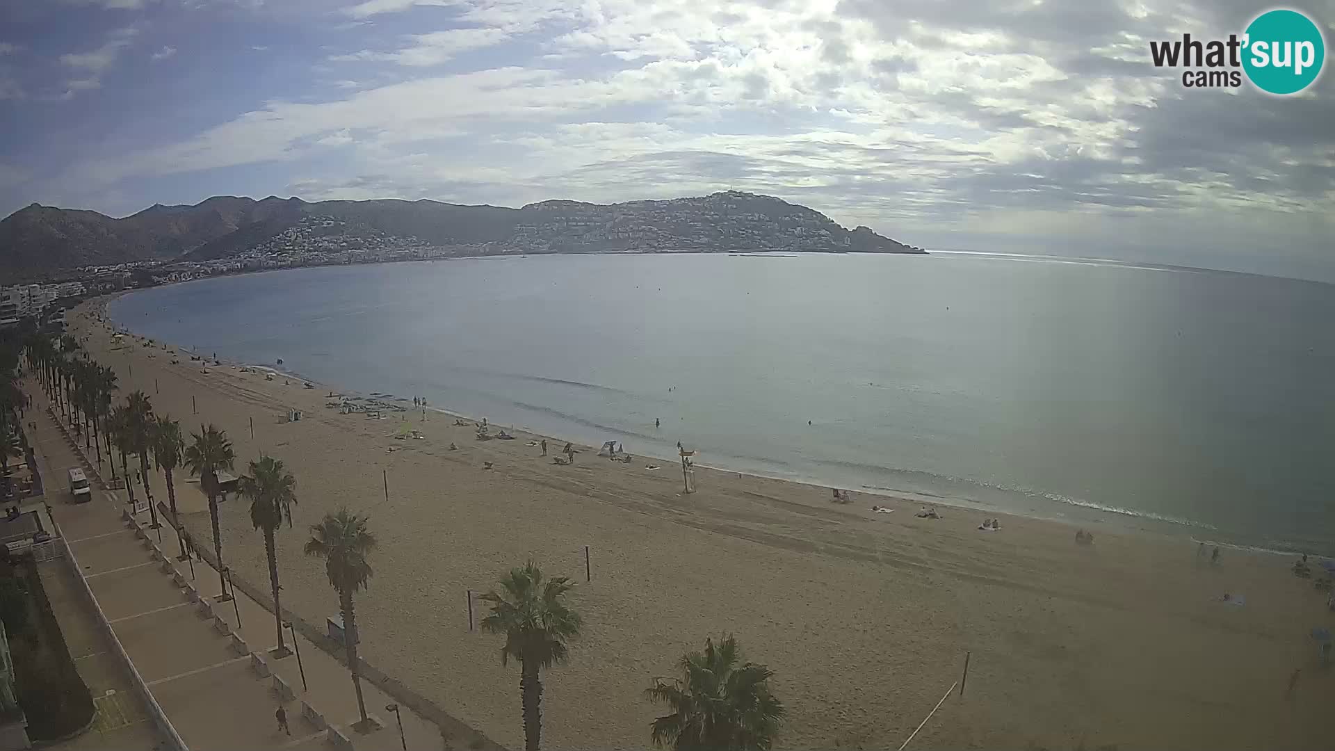 Live cam Roses  – Costa Brava spiaggia – Hotel MonteCarlo