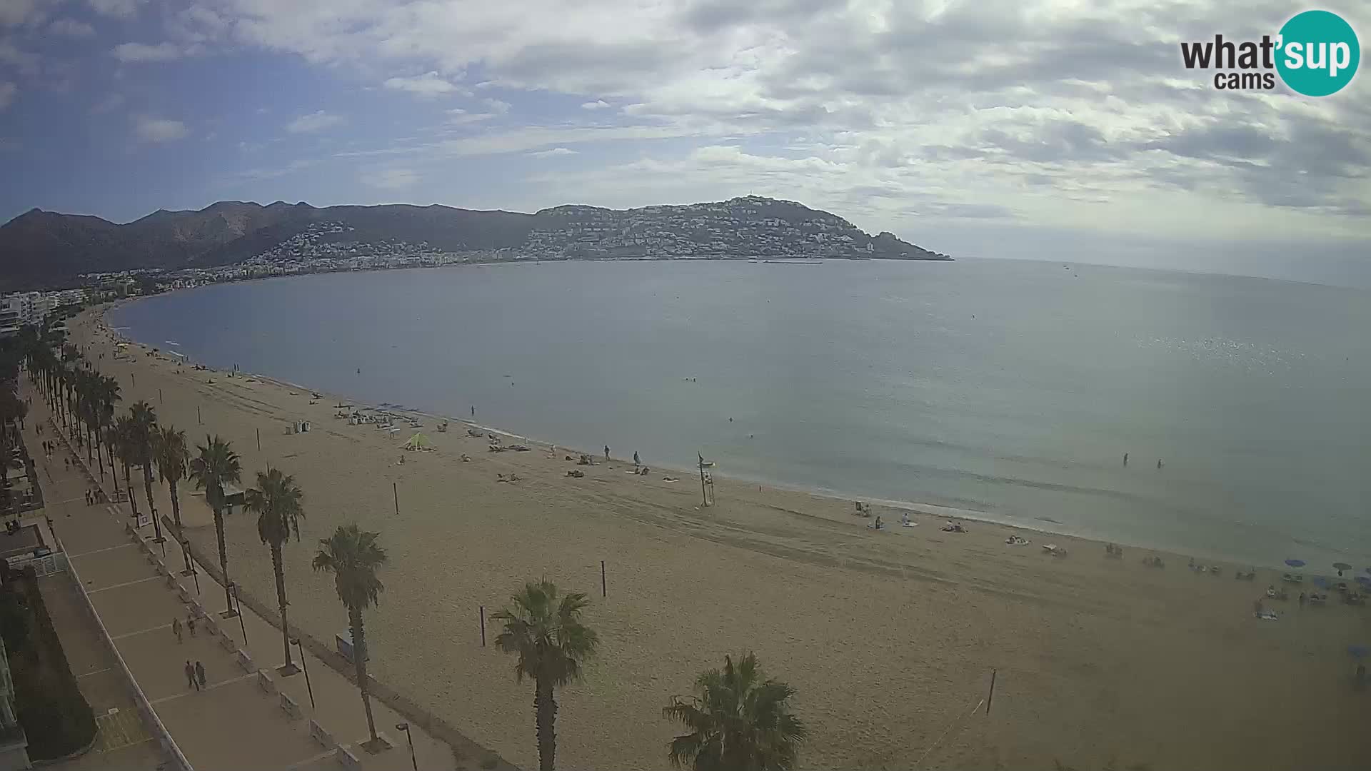 Webcam Costa Brava Roses Strand – Montecarlo Hotel livecam Spanien