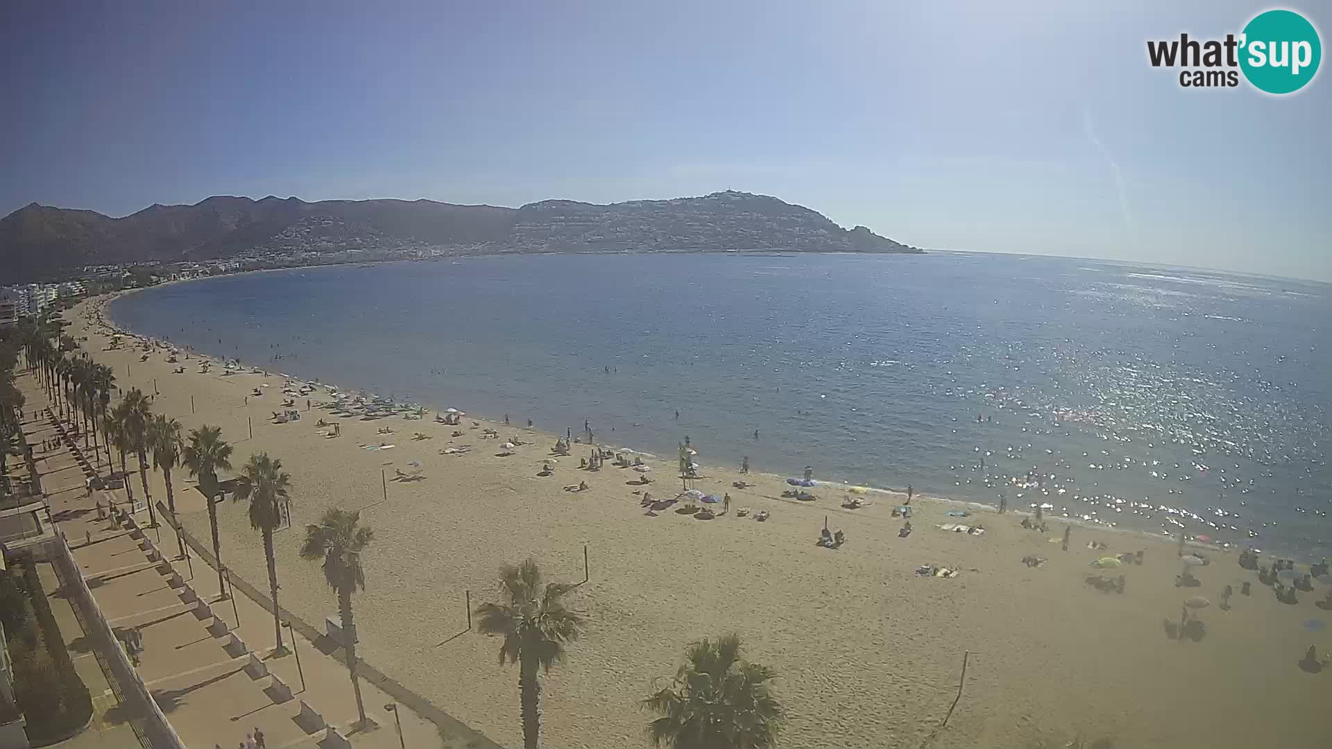 Roses camera en vivo playa Costa Brava- Hotel MonteCarlo