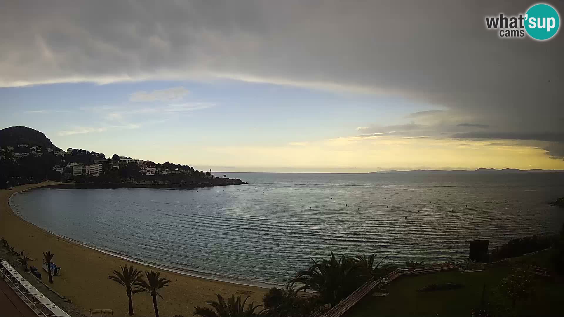 Platja de l’Almadrava Strand Webcam Roses – Costa Brava – Spanien