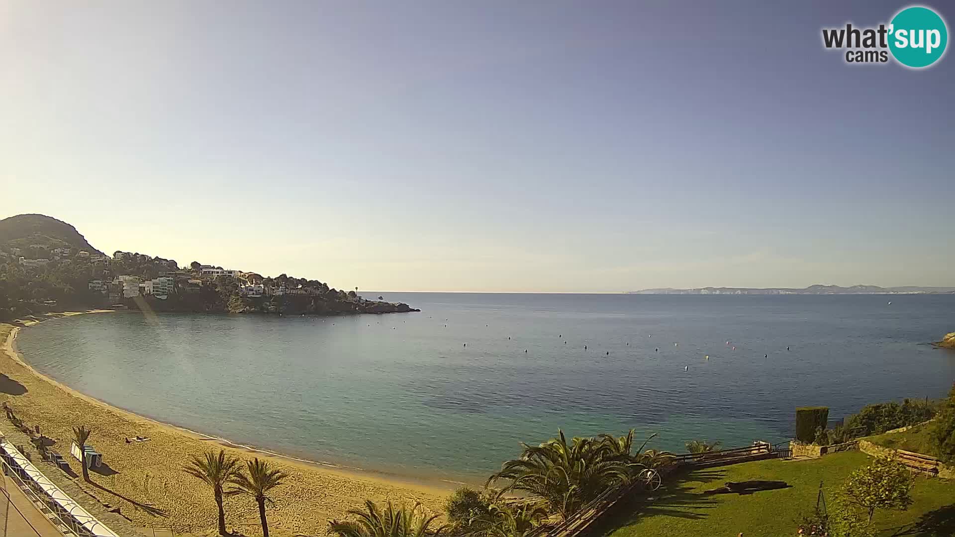 Plaža de l’Almadrava web kamera Roses – Costa Brava – Španjolska