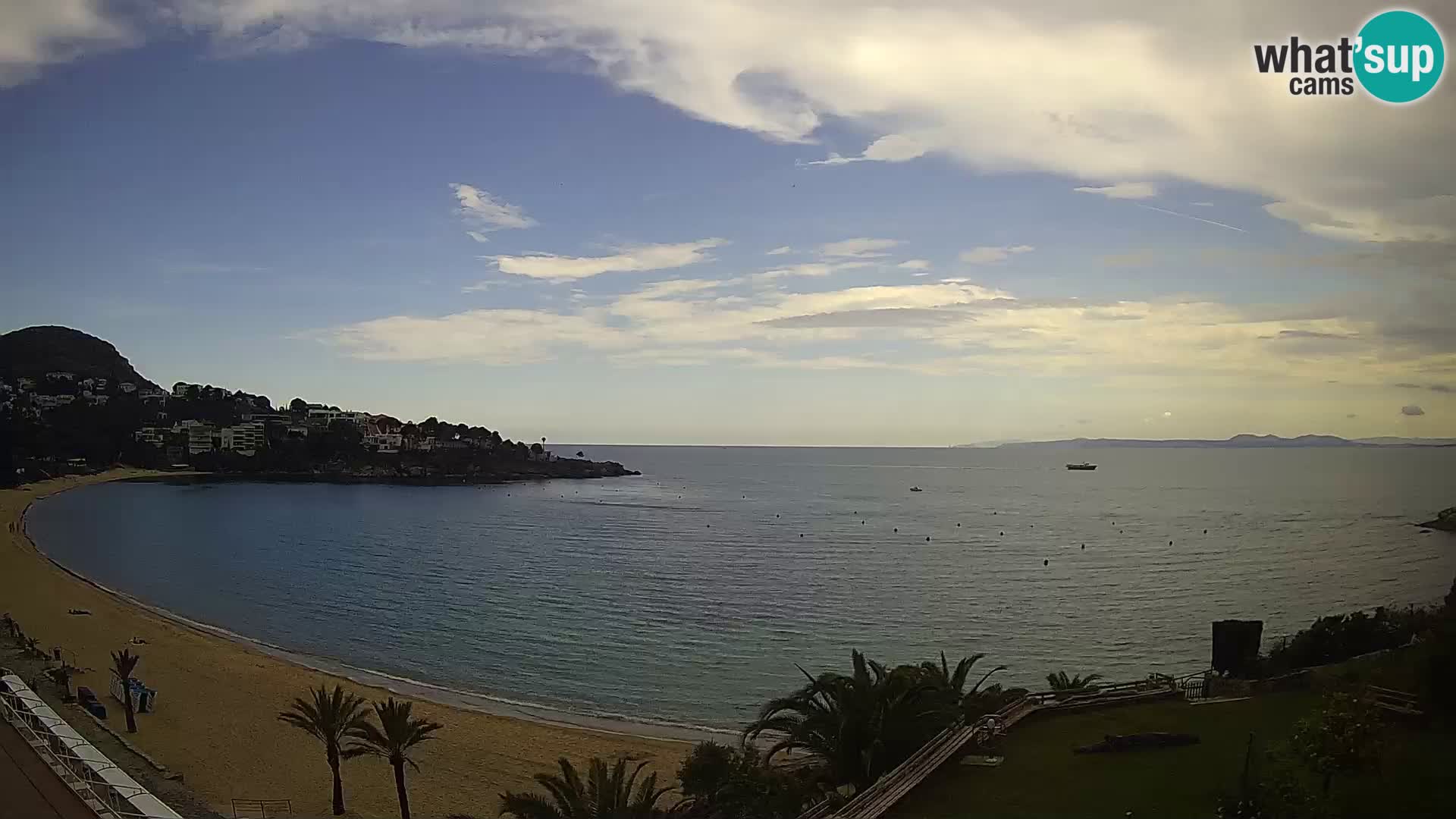 Plaža de l’Almadrava web kamera Roses – Costa Brava – Španjolska