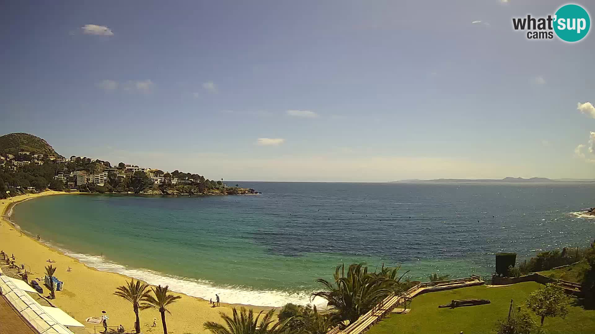 Platja de l’Almadrava Spiaggia Live Webcam Roses – Costa Brava – Spagna