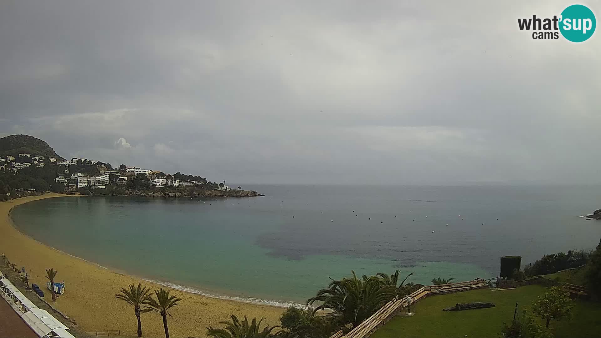 Plage de l’Almadrava Livecam Roses – Costa Brava – Espagne