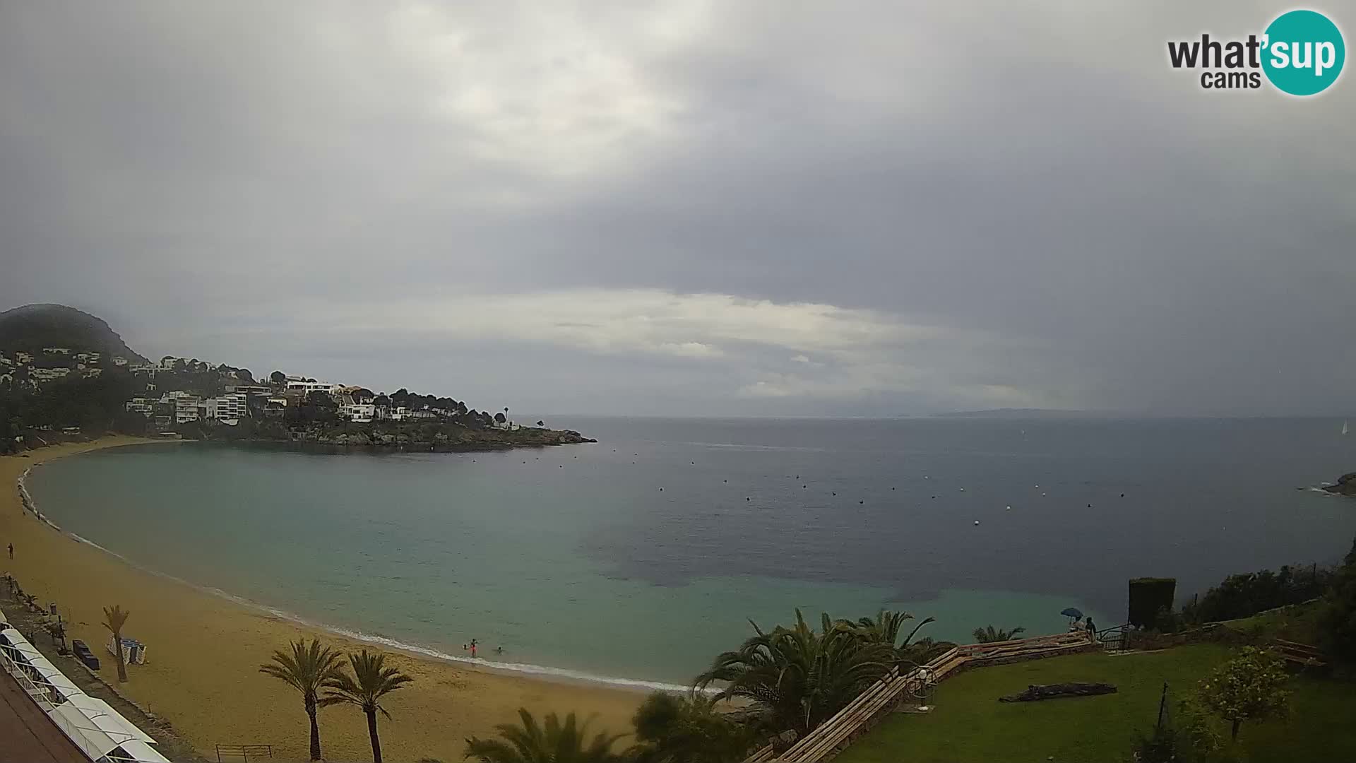 Plage de l’Almadrava Livecam Roses – Costa Brava – Espagne