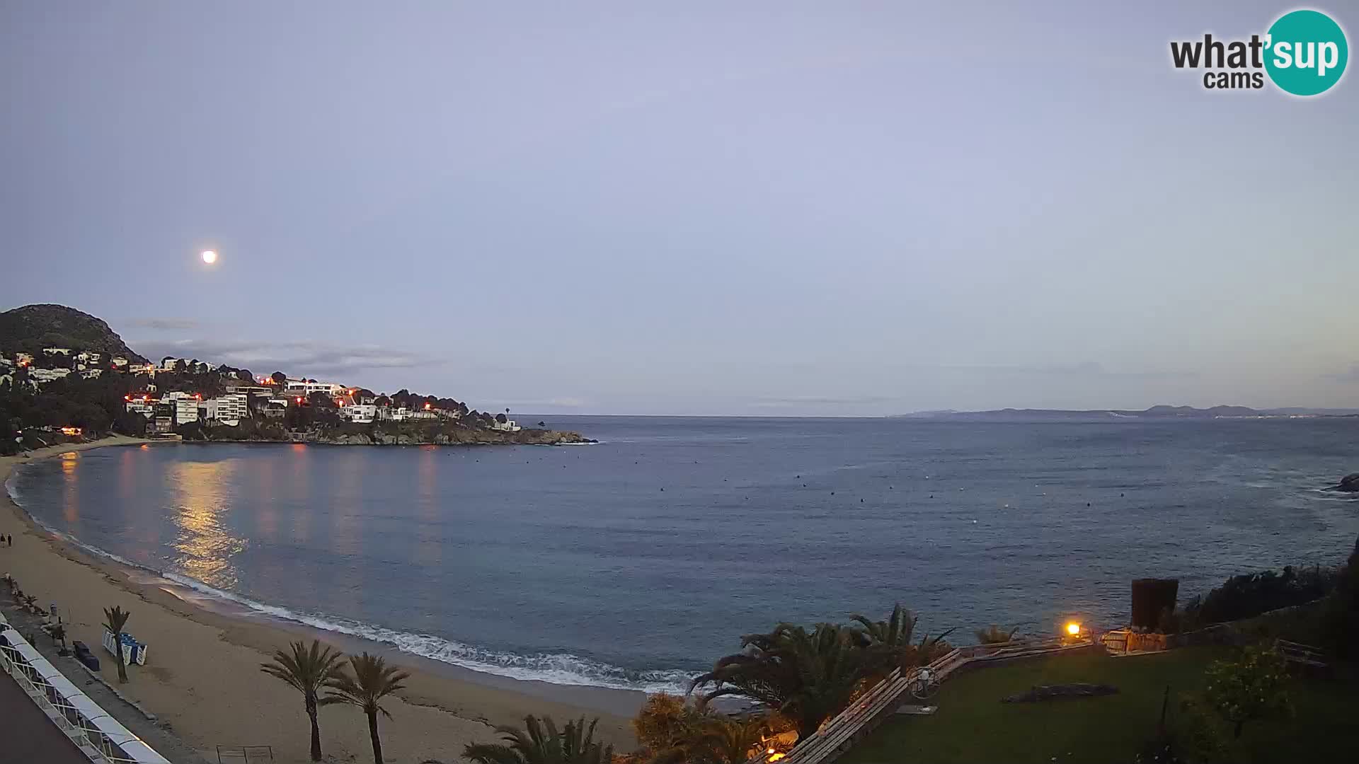Plage de l’Almadrava Livecam Roses – Costa Brava – Espagne